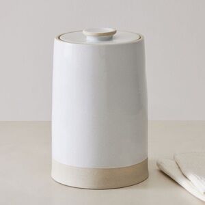 West Elm Mill Stoneware Large Canister